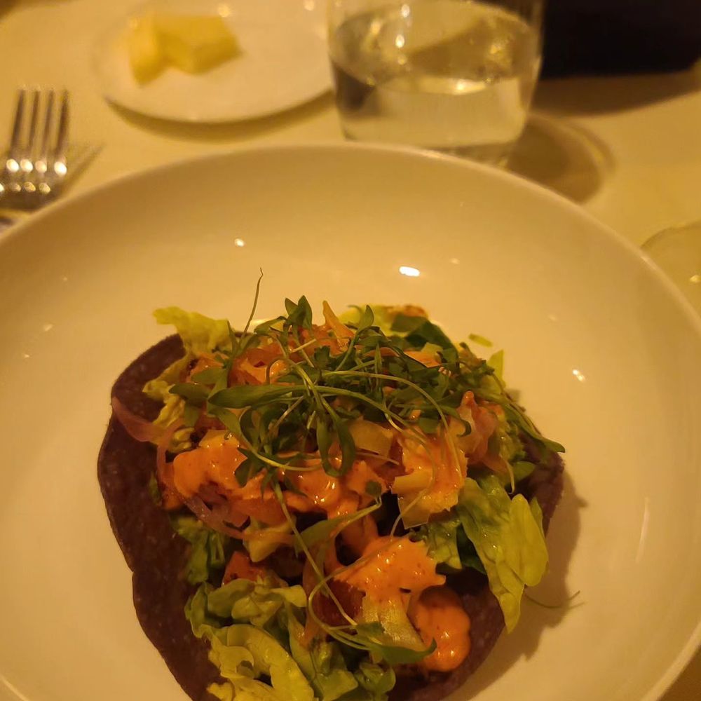 Dawson's - Korean tostada (i like it!) - Steakhouses Near Me - Sacramento, California Dawson's - Korean tostada (i like it!) - Steakhouses Near Me - Sacramento, California