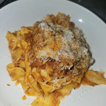 OSTE - Paperdelle with braised beef. Had a funky flavor. Barely ate 2 bites. Pasta overcooked - Italian Near Me - Los Angeles, California OSTE - Paperdelle with braised beef. Had a funky flavor. Barely ate 2 bites. Pasta overcooked - Italian Near Me - Los Angeles, California