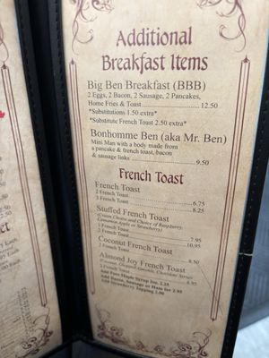 Menu photo 5 Chez Ben Diner Manchester, CT