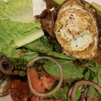 The '76 House - Burger, over-easy egg, no bun. - New American Near Me - Tappan, New York The '76 House - Burger, over-easy egg, no bun. - New American Near Me - Tappan, New York