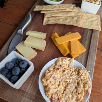 Botanist and Barrel - Cheese plate - everything local - Cideries Near Me - Cedar Grove, North Carolina