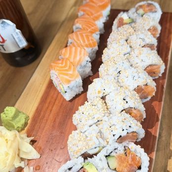 Leezakaya - Alaska roll, spicy salmon, and Philadelphia - Izakaya Near Me - Aurora, Colorado Leezakaya - Alaska roll, spicy salmon, and Philadelphia - Izakaya Near Me - Aurora, Colorado
