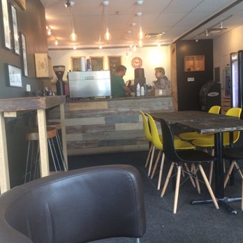 Mon Cafe - the interior of a restaurant with tables and chairs - Desserts Near Me - Montreal, Quebec
