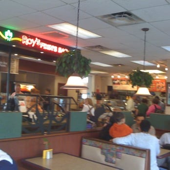 Roy Rogers - Fixins bar to left. Fresh tomatoes were a treat. - Fast Food Near Me - Gaithersburg, Maryland