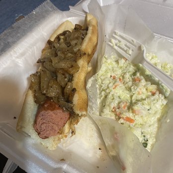Burger Culture - Plain dog with onions and coleslaw! Great! - Burgers Near Me - Tampa, Florida Burger Culture - Plain dog with onions and coleslaw! Great! - Burgers Near Me - Tampa, Florida