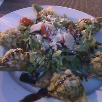 Seasons 52 - Artichoke stuffed artichokes! - New American Near Me - Costa Mesa, California Seasons 52 - Artichoke stuffed artichokes! - New American Near Me - Costa Mesa, California