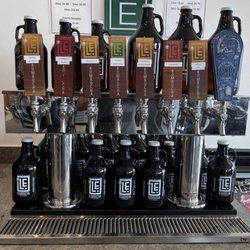 Fetterman’s - Lucky's Elixir Kombucha and Messenger Cold Brew Coffee on tap.