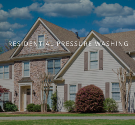 RESTORE YOUR HOME TO ITS FORMER GLORY - Your house is designed to combat harsh weather all year long, but it will still need some TLC every once in a while. That's why we recommend our house washing services. Routine pressure washing can:
* Kill bacteria like mold and mildew
* Keep your siding in great condition
* Prepare your home for other projects, like painting
* Help you maintain the value of your home RESTORE YOUR HOME TO ITS FORMER GLORY - Your house is designed to combat harsh weather all year long, but it will still need some TLC every once in a while. That's why we recommend our house washing services. Routine pressure washing can:
* Kill bacteria like mold and mildew
* Keep your siding in great condition
* Prepare your home for other projects, like painting
* Help you maintain the value of your home