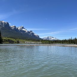 Scenic views from the river