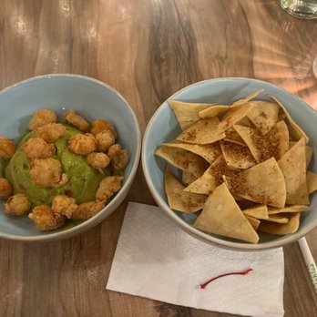 Gran Lumière - Guacamole and pop corn shrimp. - French Near Me - Tizimín, YUC Gran Lumière - Guacamole and pop corn shrimp. - French Near Me - Tizimín, YUC