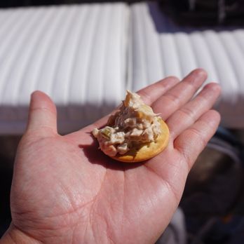 Wilderness River Adventures - Packed tuna spread and crackers! - Boat Tours Near Me - Page, Arizona Wilderness River Adventures - Packed tuna spread and crackers! - Boat Tours Near Me - Page, Arizona