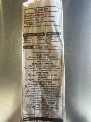 Menu photo 3 Which Wich Murrieta, CA Menu photo 3 Which Wich Murrieta, CA