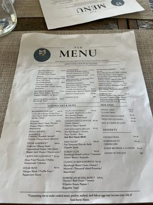 Menu photo 5 The Watershed Kitchen and Bar Jamesport, NY