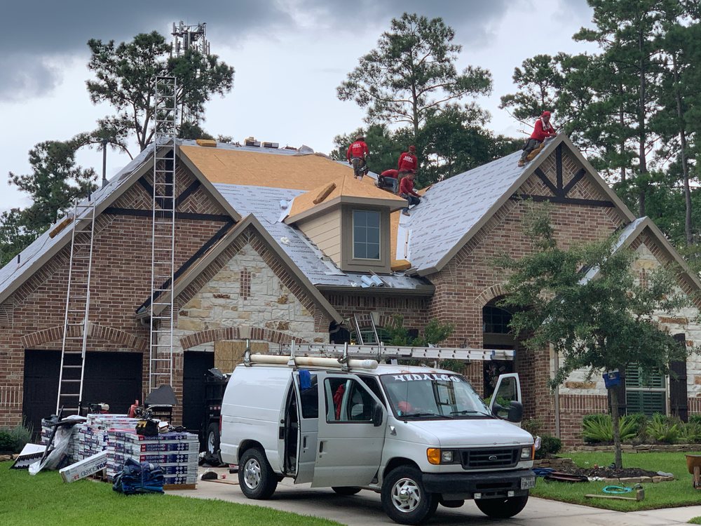Slide of Roof 1 Construction