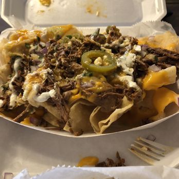 AJ's Tacos - Birria nachos - Food Trucks Near Me - Columbus, Ohio
