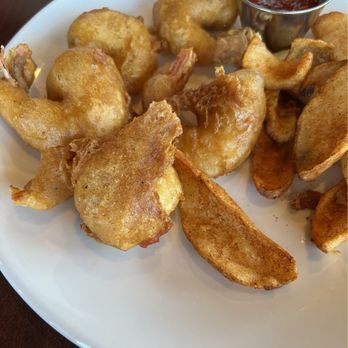 Tin Roof Grill - Beer battered shrimp Yummy - New American Near Me - Sandy, Utah Tin Roof Grill - Beer battered shrimp Yummy - New American Near Me - Sandy, Utah