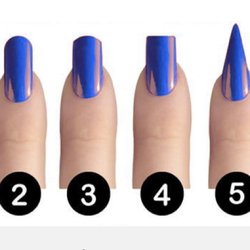 DeLong’s Nu Image Spa - Shapes of nails