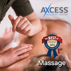 Axcess Accident Center - Spanish Fork - 1st place in Massage for 2024 in Utah County