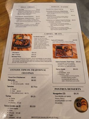 Menu photo 2 El Salvador Restaurant Gainesville, GA Menu photo 2 El Salvador Restaurant Gainesville, GA