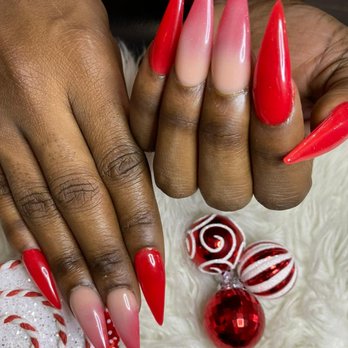 Madison Cafe - a woman's hands with red and white nails - Cafes Near Me - Bronx, New York Madison Cafe - a woman's hands with red and white nails - Cafes Near Me - Bronx, New York