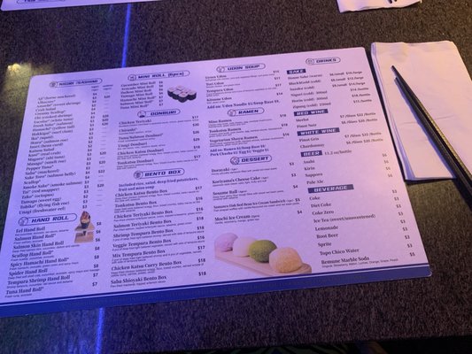 Menu photo 2 Oishii Mika Sushi Portland, OR