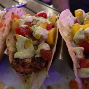 Rendezvous - 3 mahi blackened fish tacos - Seafood Near Me - Fort Lauderdale, Florida Rendezvous - 3 mahi blackened fish tacos - Seafood Near Me - Fort Lauderdale, Florida