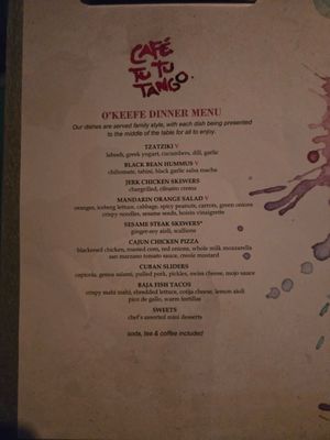 Menu photo 7 Cafe Tu Tu Tango Orlando, FL
