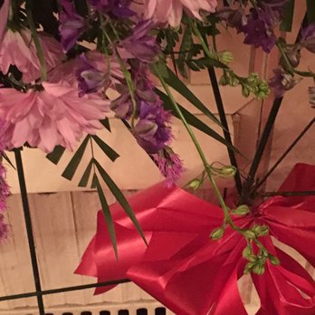 Enchanted Florist & Greenhouse - Lower section wilted , butchered arrangement . - Florists Near Me - Maspeth, New York
