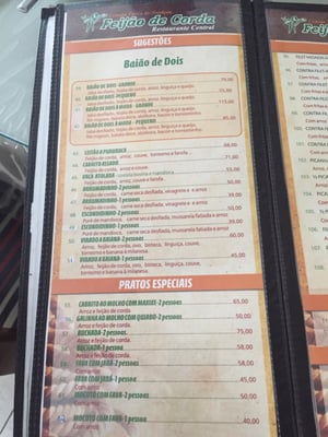 Menu photo 8 Feijão de Corda São Paulo, SP
