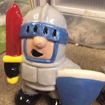Art Attack - After firing - Paint-Your-Own Pottery Near Me - Albuquerque, New Mexico