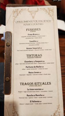 Menu photo 3 Hacienda Cazadores La Mesa, CA