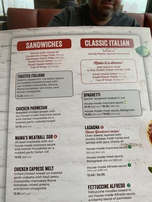 Menu photo 3 Giordano's Fort Wayne, IN
