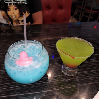 Rock N Roll Sushi - Drunk Duck on left.. Dirty Diana on right - Sushi Bars Near Me - Huntsville, Alabama