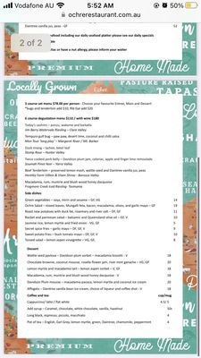 Ochre Restaurant and Catering by null