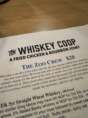 Menu photo 4 The Whiskey Coop Watertown, NY Menu photo 4 The Whiskey Coop Watertown, NY