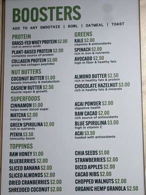 Menu photo 1 Pure Green Knoxville, TN