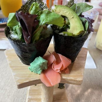 Hefun - hand roll unnecessary greens - Japanese Near Me - Blacksburg, Virginia