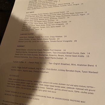 Oleana Restaurant - Menu - Turkish Near Me - Cambridge, Massachusetts Oleana Restaurant - Menu - Turkish Near Me - Cambridge, Massachusetts