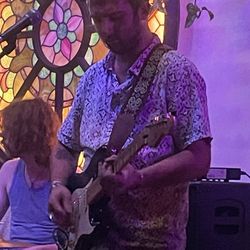 The Atrium Music Lounge - Canyon Willis-Greene on guitar