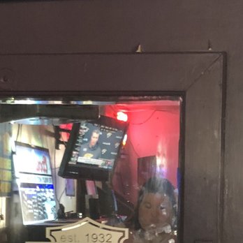 Maggie's Place - Can you see the face in the mirror It's scratched in there we can't clean it off !!! - Burgers Near Me - Dayton, Ohio Maggie's Place - Can you see the face in the mirror It's scratched in there we can't clean it off !!! - Burgers Near Me - Dayton, Ohio