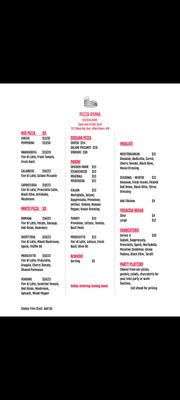 Menu photo 2 Pizza Roma Watertown, MA Menu photo 2 Pizza Roma Watertown, MA