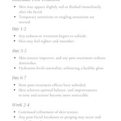 Esthielily Skincare - What to expect