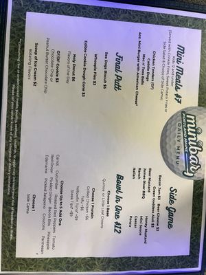 Menu photo 2 minibar Portland, ME