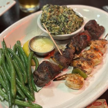 The Original Fish Company - Filet Mignon and Shrimp Brochette on a Skewer - Seafood Markets Near Me - Los Alamitos, California