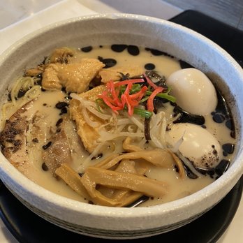 Yugo Ramen - Yugo Ramen with extra hard boiled egg and chicken - Ramen Near Me - Newark, California