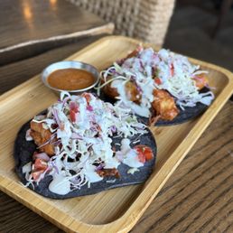 Taco de Pescado Baja, Taco de Camarón Baja