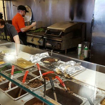 Moe's Southwest Grill - Check out how dirty the counter and side of that cook press are! - Mexican Near Me - Queensbury, New York Moe's Southwest Grill - Check out how dirty the counter and side of that cook press are! - Mexican Near Me - Queensbury, New York