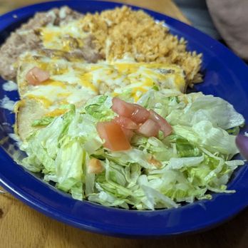 Chachi's Mexican Restaurant - The enchilada plate. - Mexican Near Me - Las Cruces, New Mexico