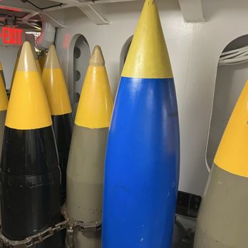 Battleship New Jersey - Projectiles in the bottom if the turret - Museums Near Me - Camden, New Jersey Battleship New Jersey - Projectiles in the bottom if the turret - Museums Near Me - Camden, New Jersey