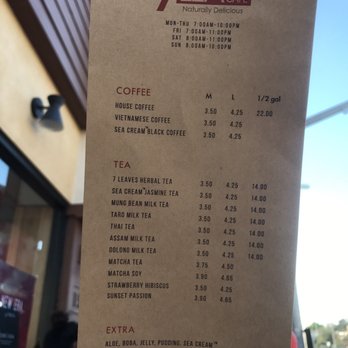 7 Leaves Cafe - Coffee & Tea Near Me - Alhambra, California